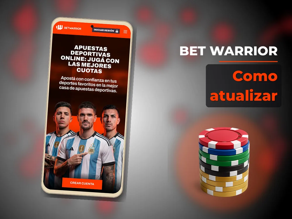 Bet Warrior - Como atualizar