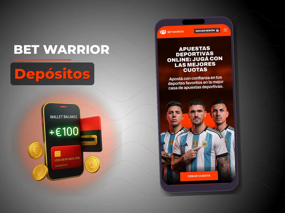 Bet Warrior - Depósitos