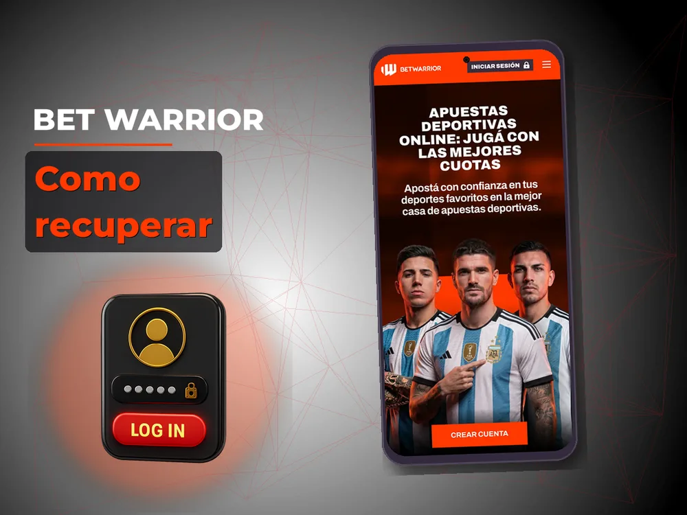 Bet Warrior - Como recuperar
