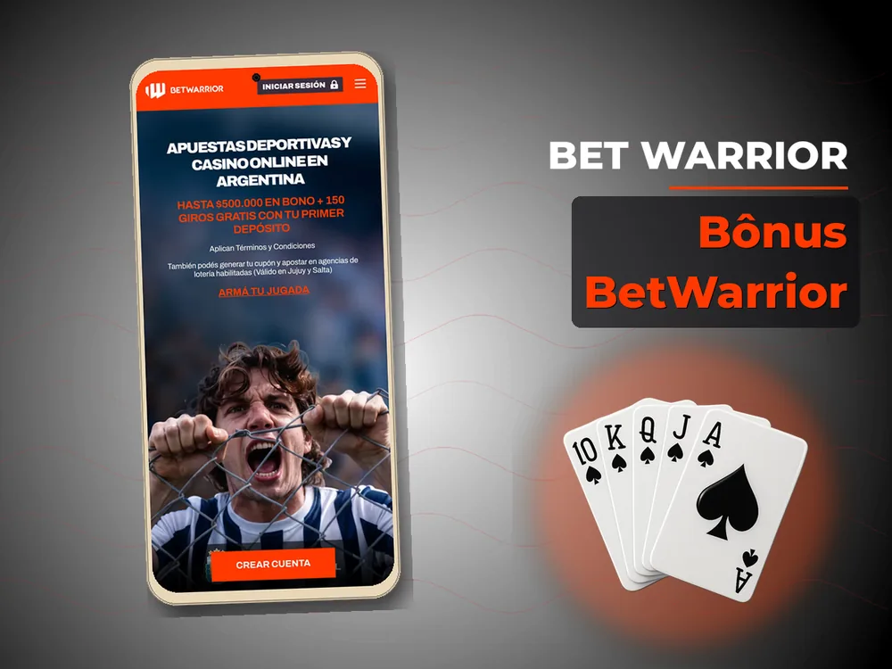 Bet Warrior - Bônus BetWarrior