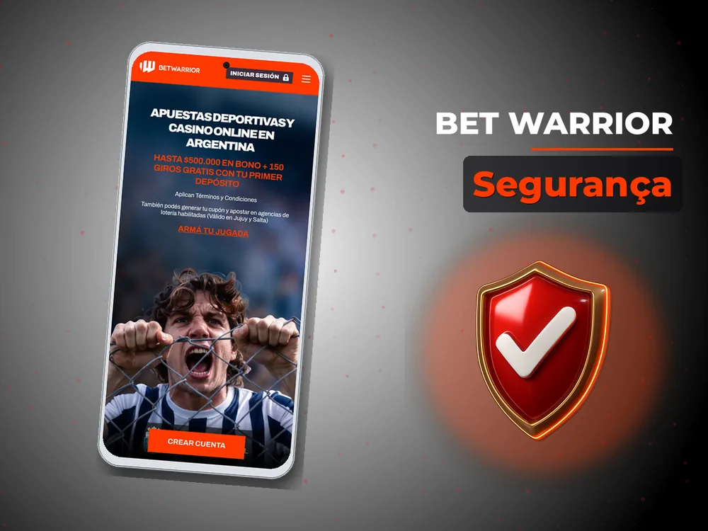 Bet Warrior - Segurança